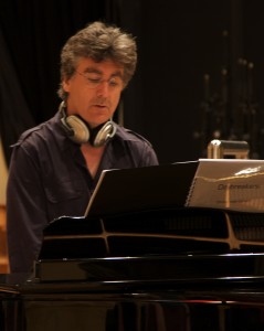 Christopher Gordon during the recording sessions of Daybreakers