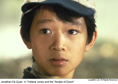 La nuova spalla di Indy: il ragazzino cinese Short Round (Jonathan Ke Quan)
