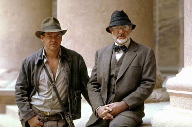  Harrison Ford e Sean Connery