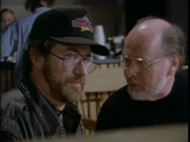  Steven Spielberg e John Williams durante le registrazioni de L'ultima Crociata