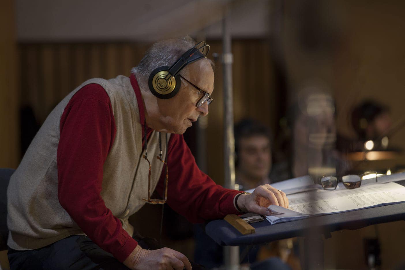 foto ennio morricone forum studios accada