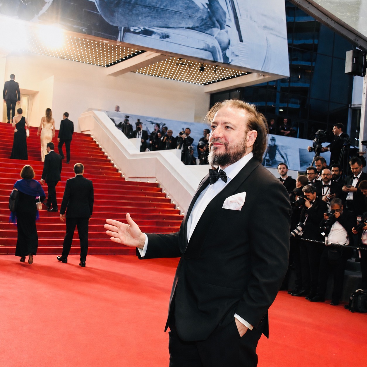 foto franco eco membro europeo red carpet