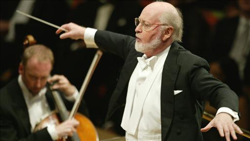 John Williams sul podio John Williams sul podio