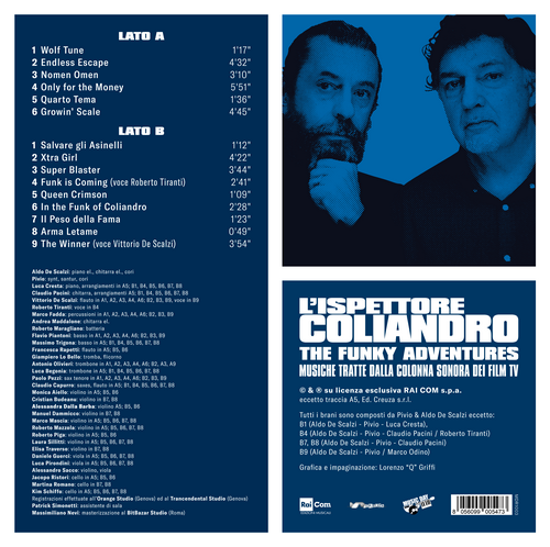 cover ispettore coliandro funkyssimo vinile 1