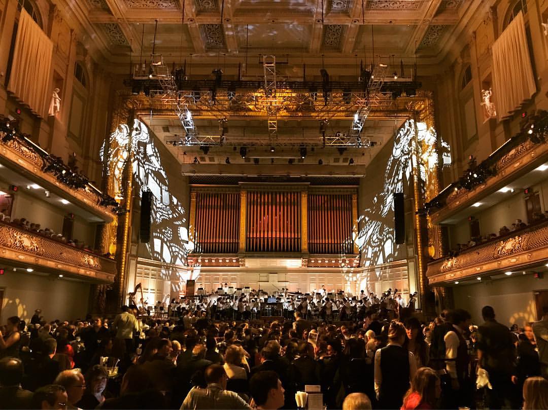 La Film Night 2017 alla Symphony Hall sta per iniziare (Foto di Maurizio Caschetto)