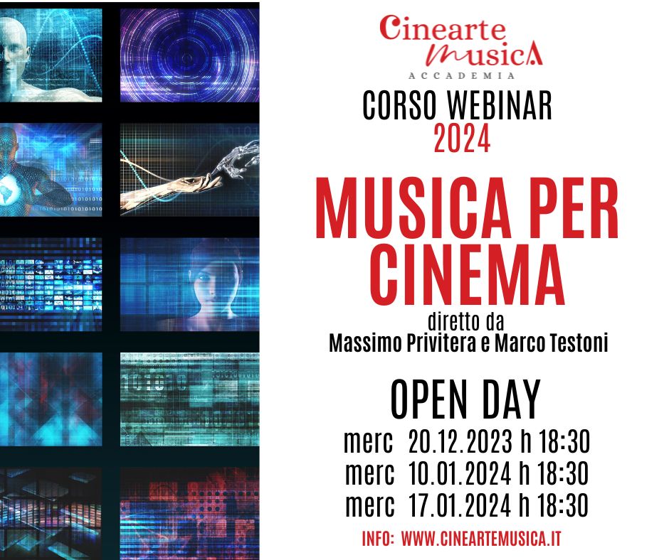 CORSO MUSICA PER CINEMA GEN 2024