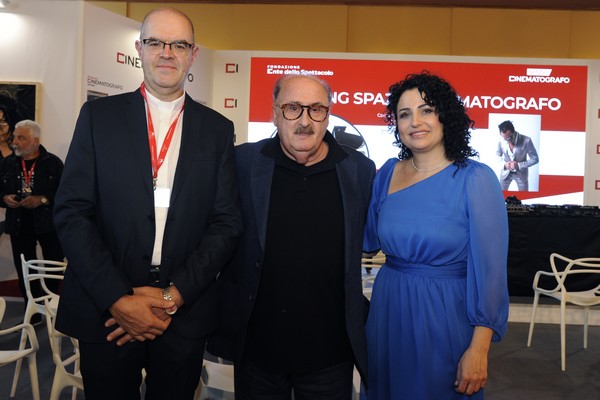 Mons. Davide Milani Pino Donaggio e Isabella Turso