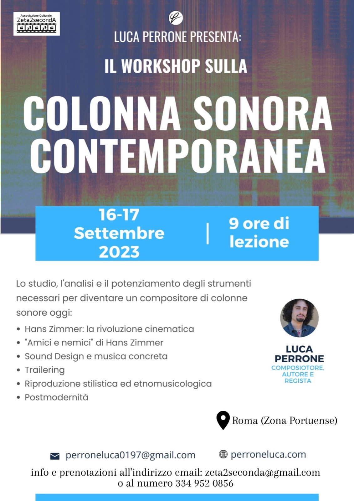 corso musica film perrone