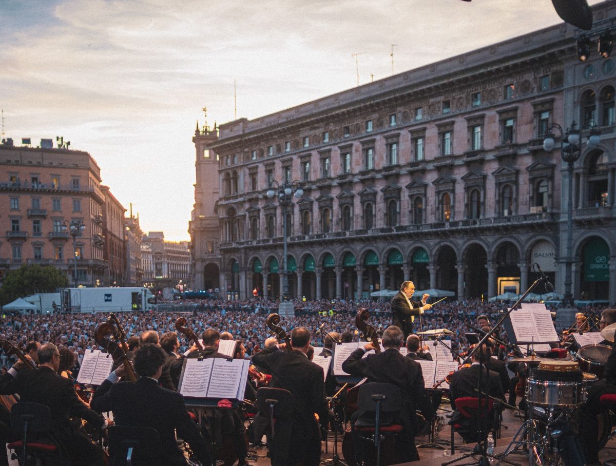 foto chailly concerto milano 2026 duomo