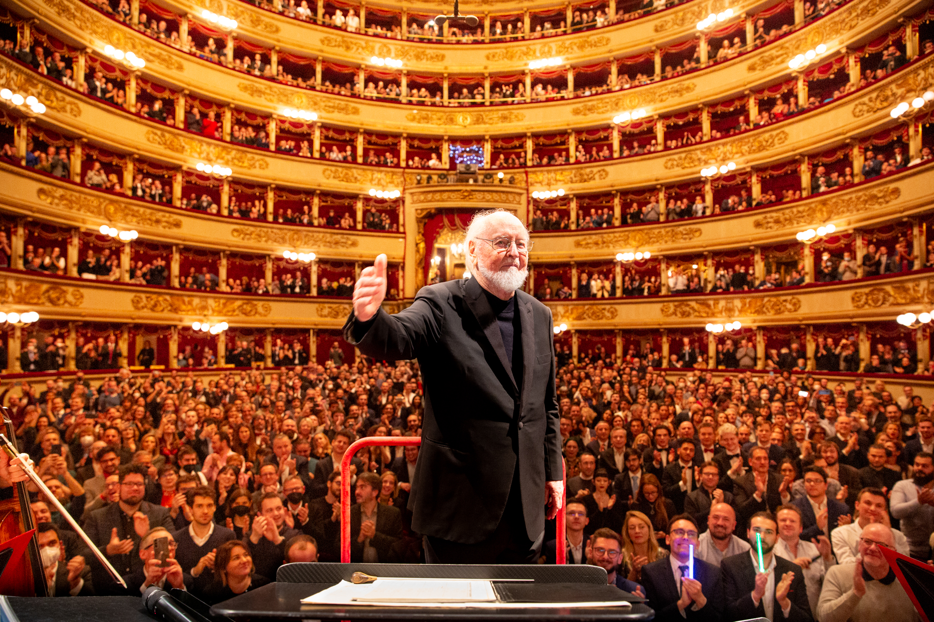 foto john williams scala milano 1