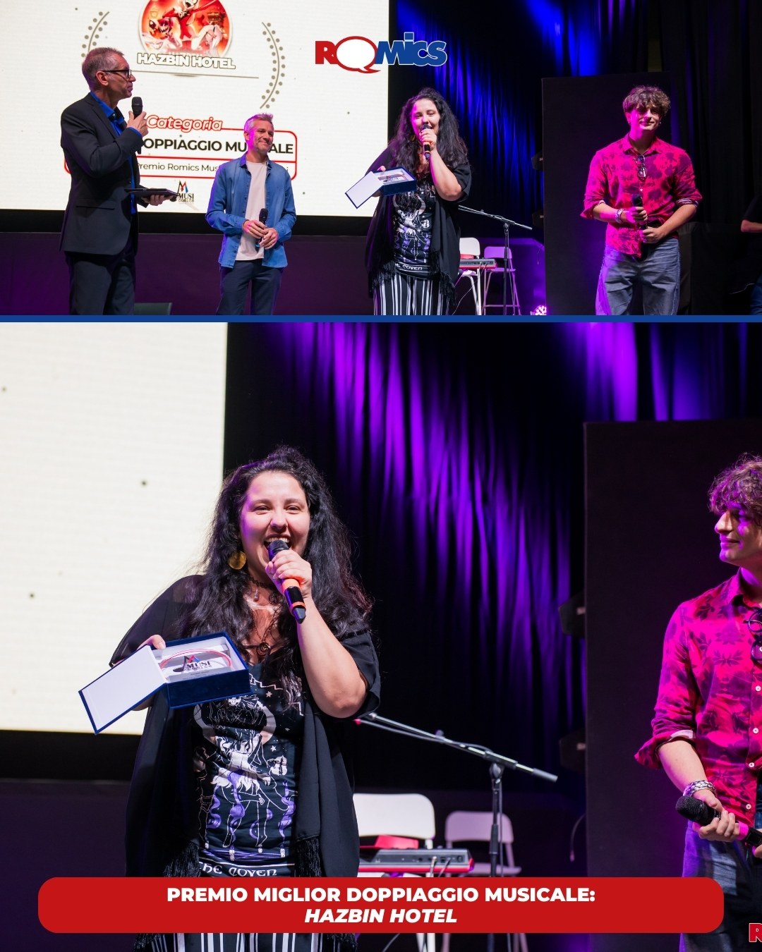 foto musicomics premio doppiaggio musicale