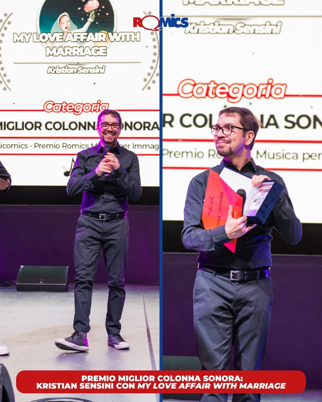 foto musicomics premio kristian sensini