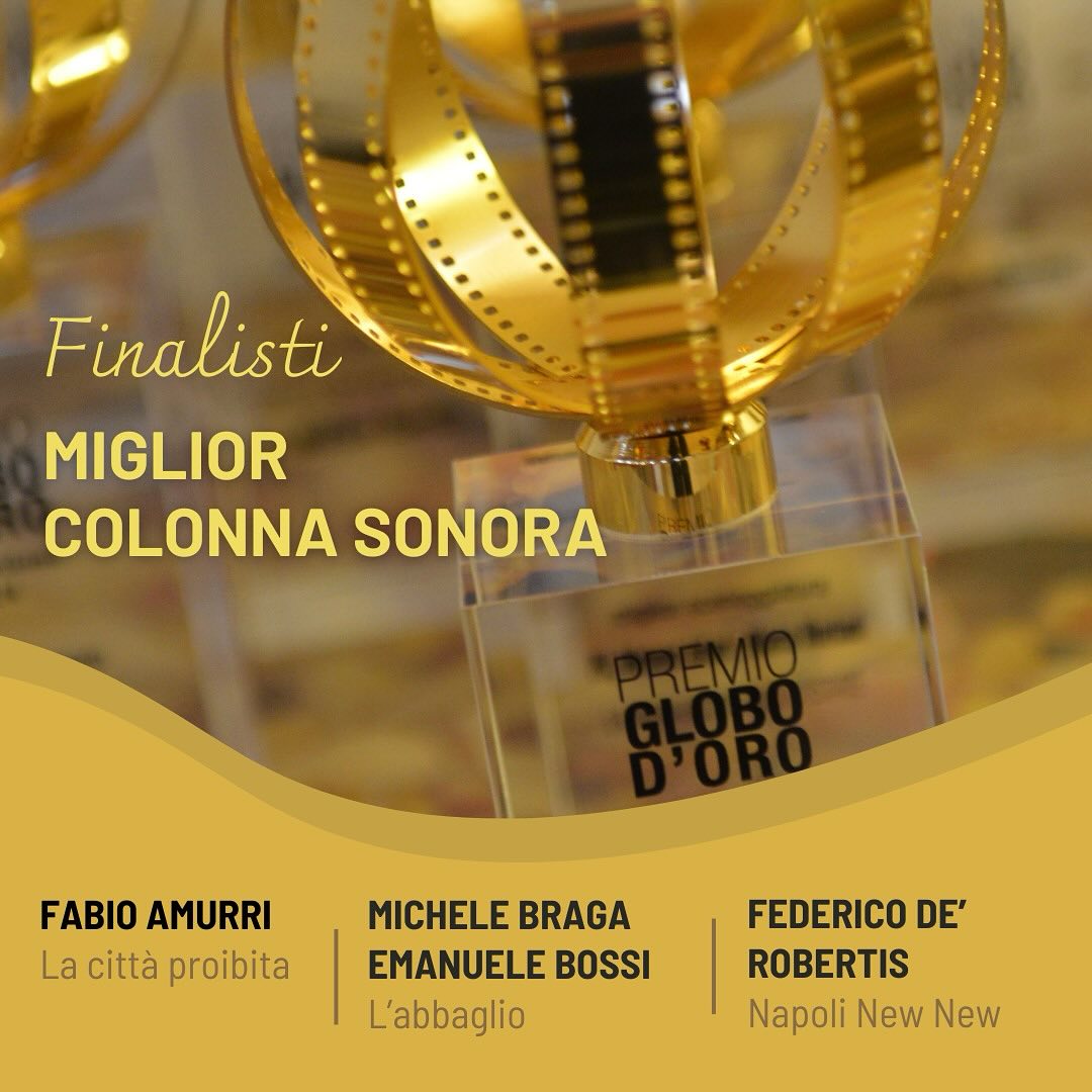 foto nomination globo doro musica 2025