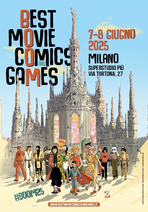 locandina best movie comics games 2025