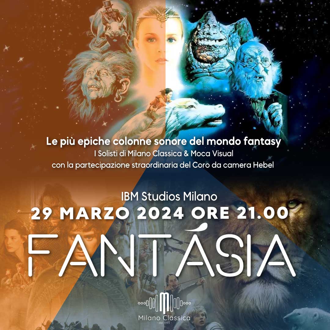 locandina concerto fantasia ibm studios milano