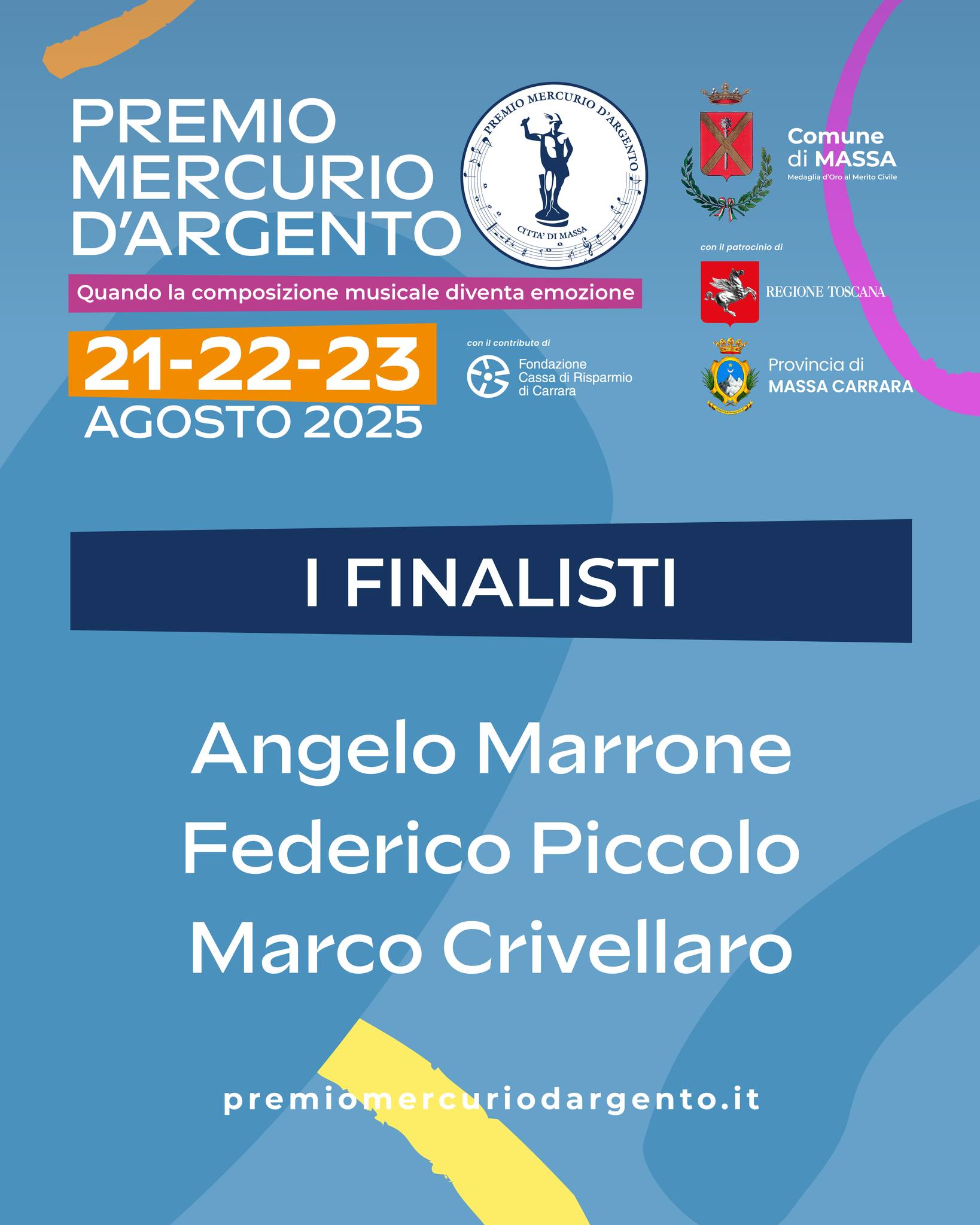locandina finalisti mercurio dargento 2025