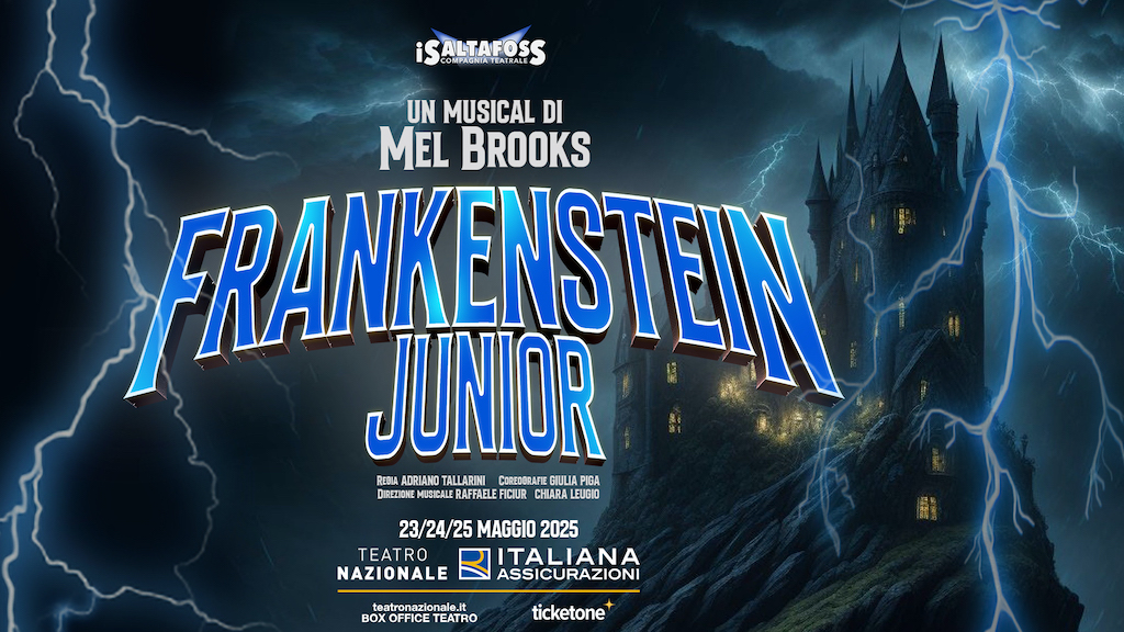 locandina frankenstein junior musical italia