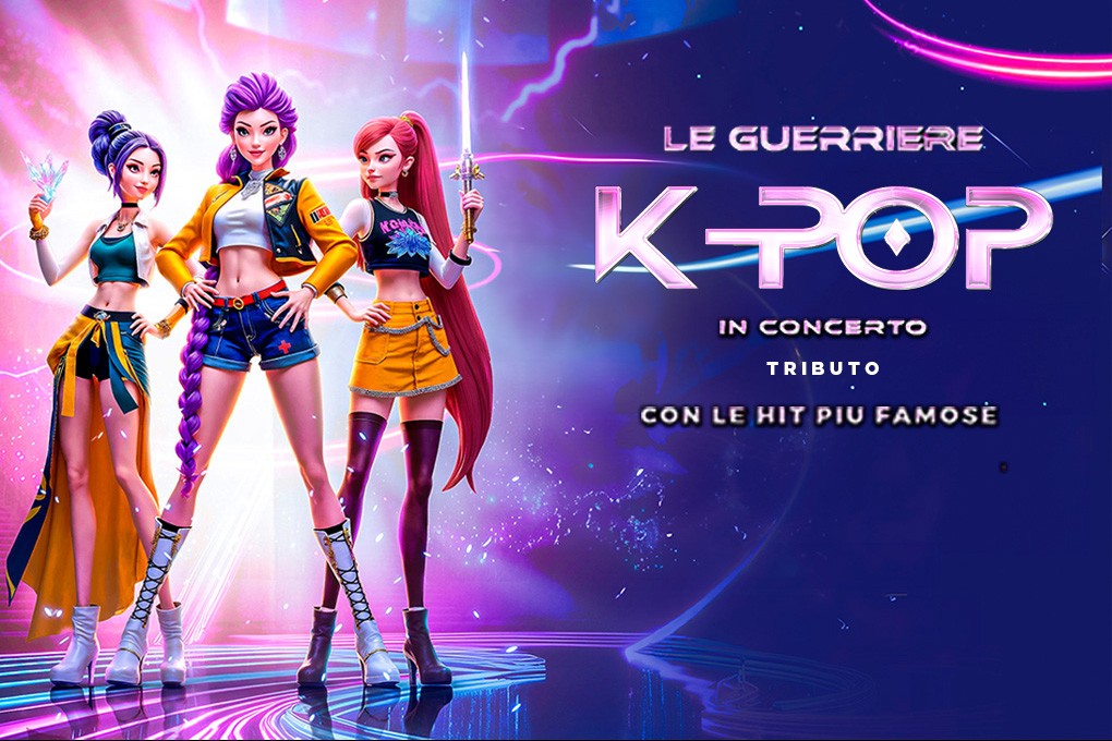 locandina kpop le guerriere milano
