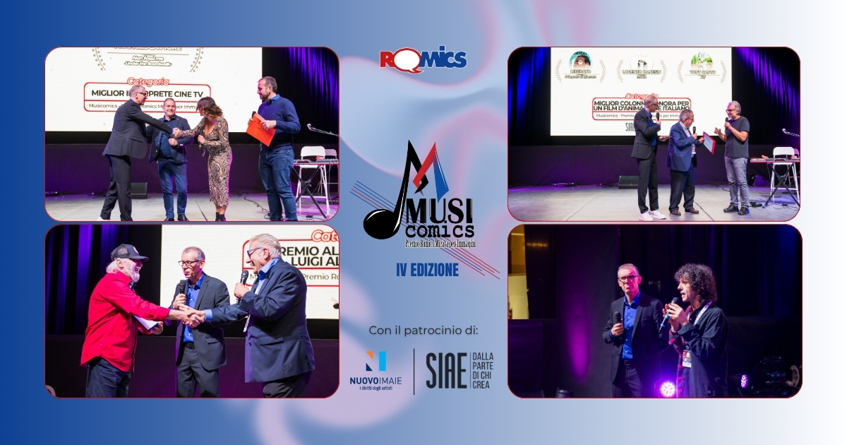 locandina musicomics 2025 premi