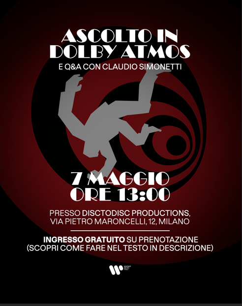 locandina profondo rosso evento dolbyatmos