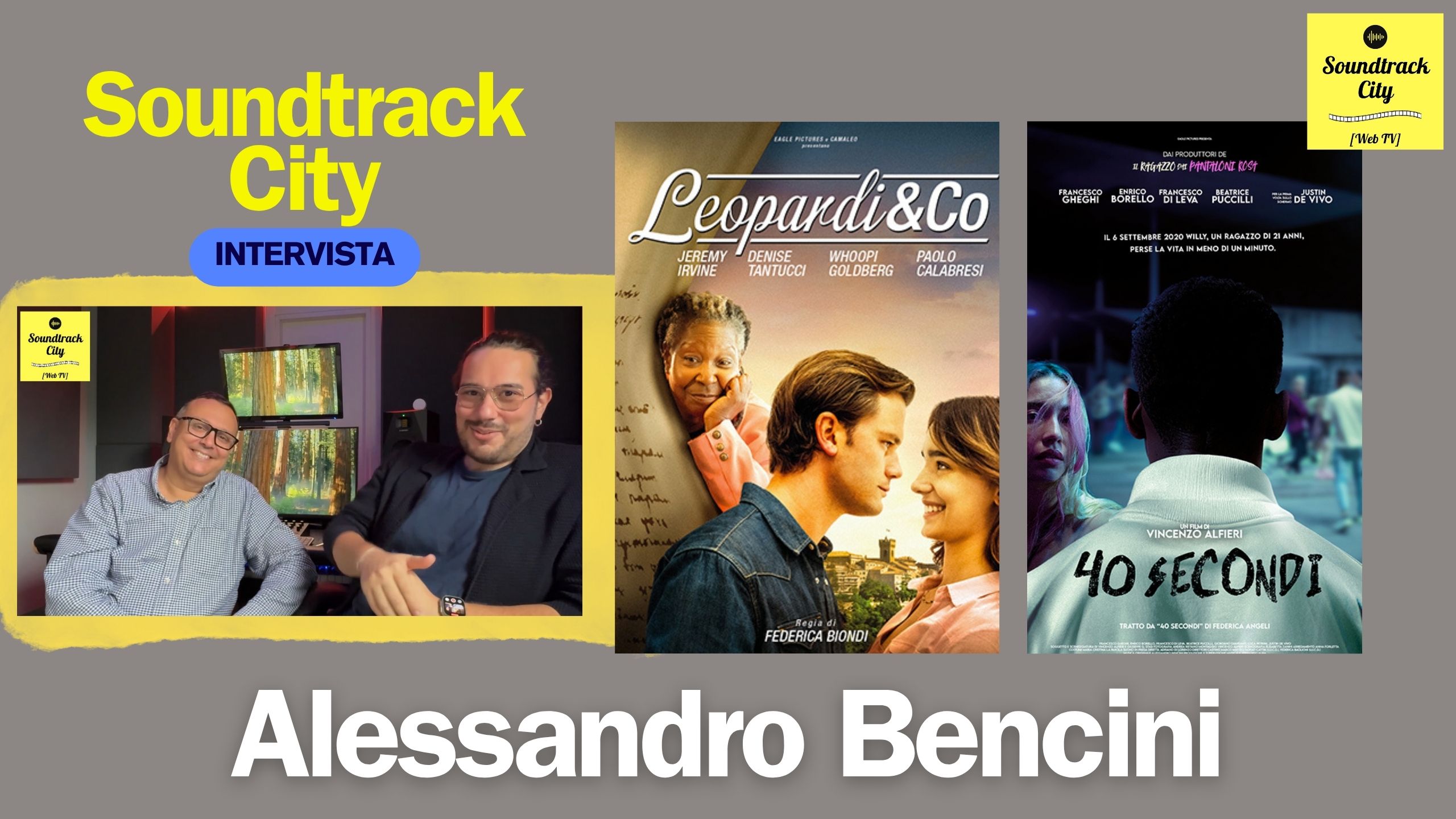 ColonneSonore.Net locandina soundtrack city alessandro bencini 40 secondi