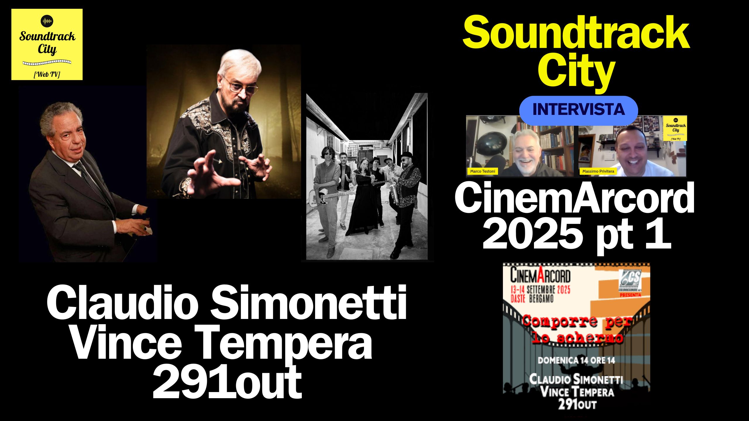 ColonneSonore.Net locandina soundtrack city cinemarcord 2025 parte1