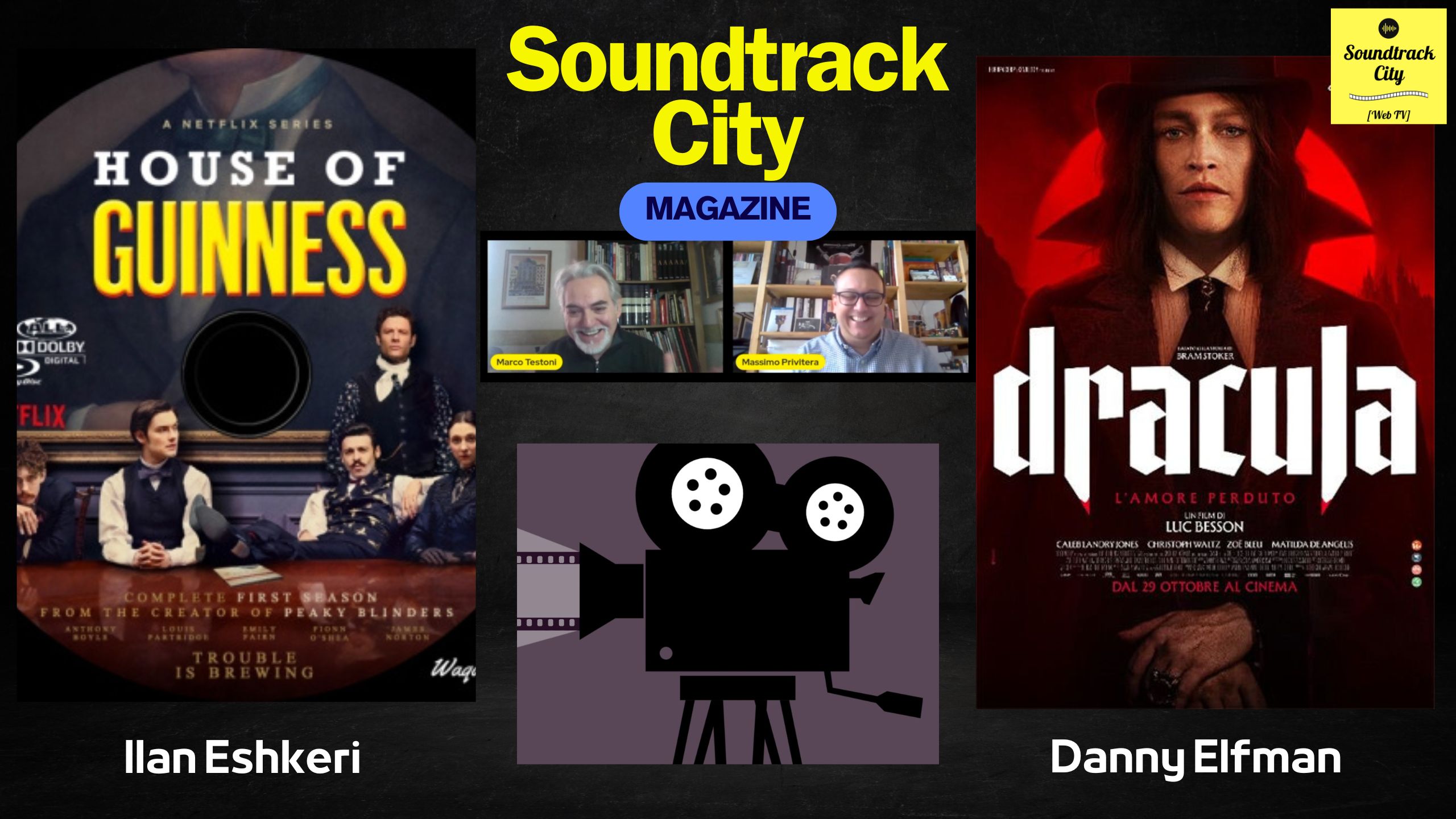 locandina soundtrack city mag dracula giunness