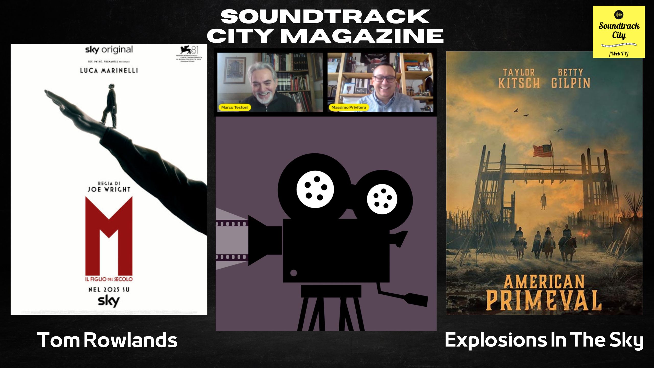 locandina soundtrack city magazine m american primeval