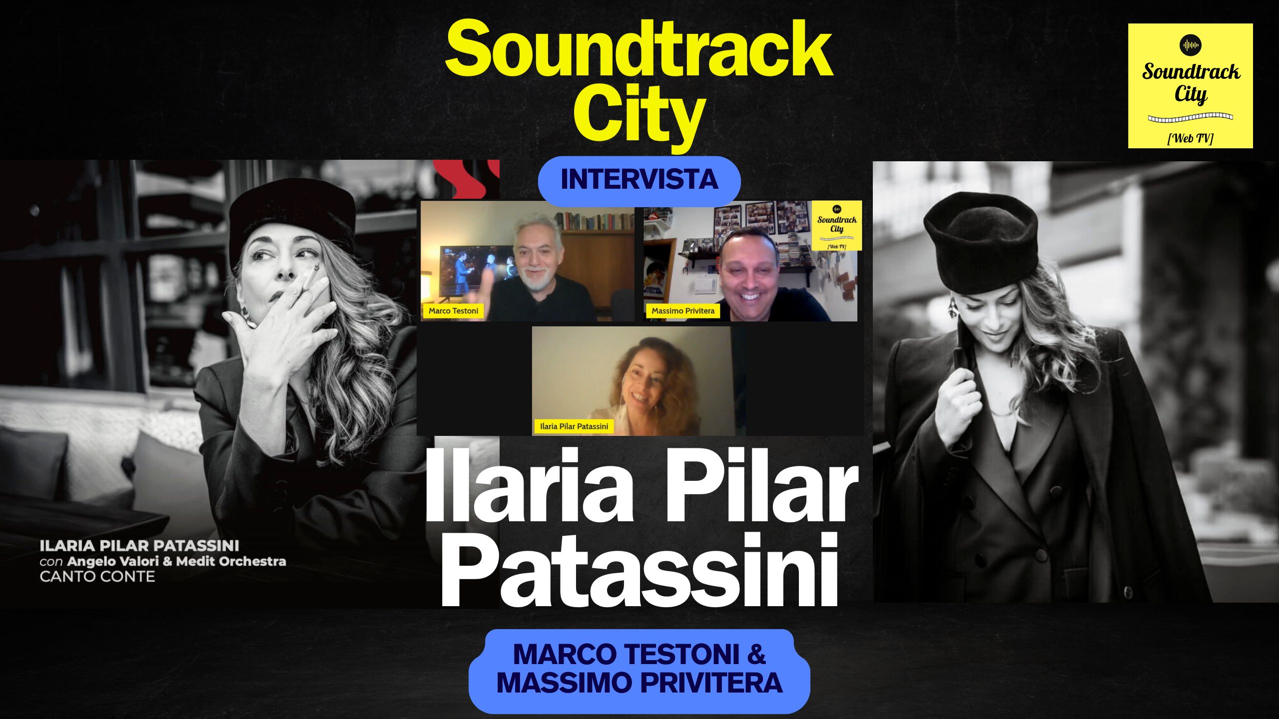 locandina soundtrack city pilar patassini