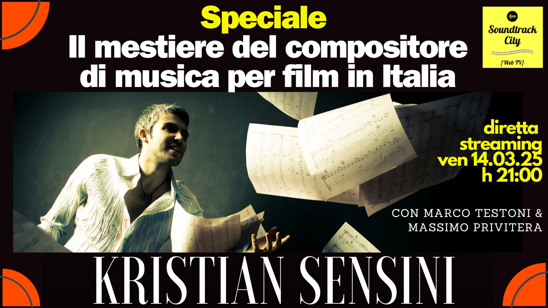 locandina soundtrack city sondaggio sensini