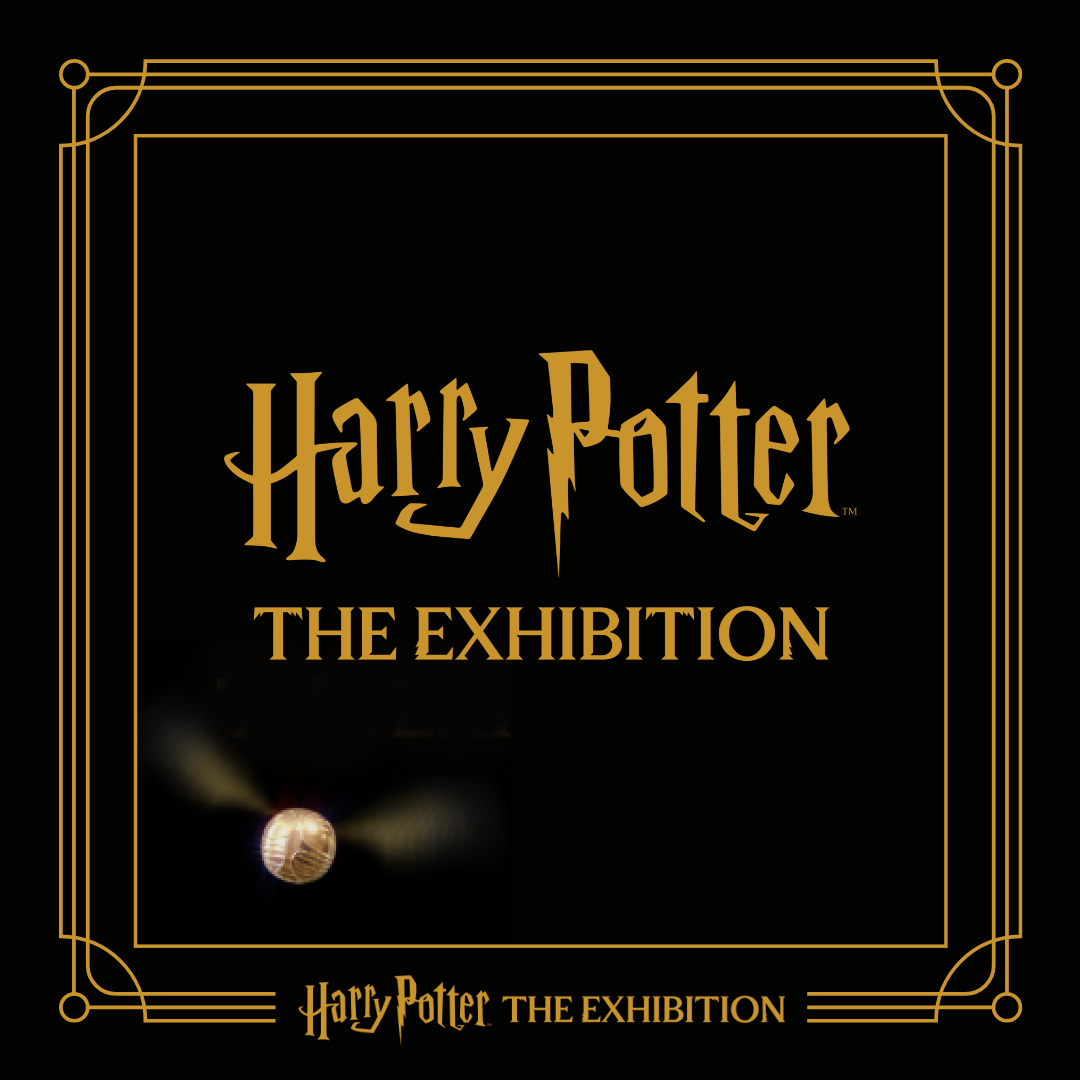 logo harry potter exhibition milano 2025
