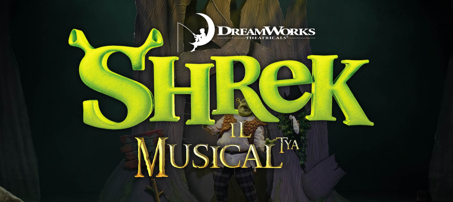 logo shrek musical