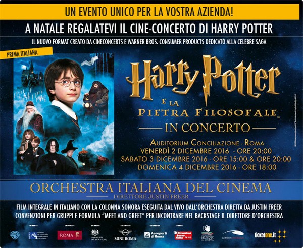 Harry Potter E La Pietra Filosofale Film Integrale In Versione Italiana Con Colonna Sonora Eseguita Dal Vivo