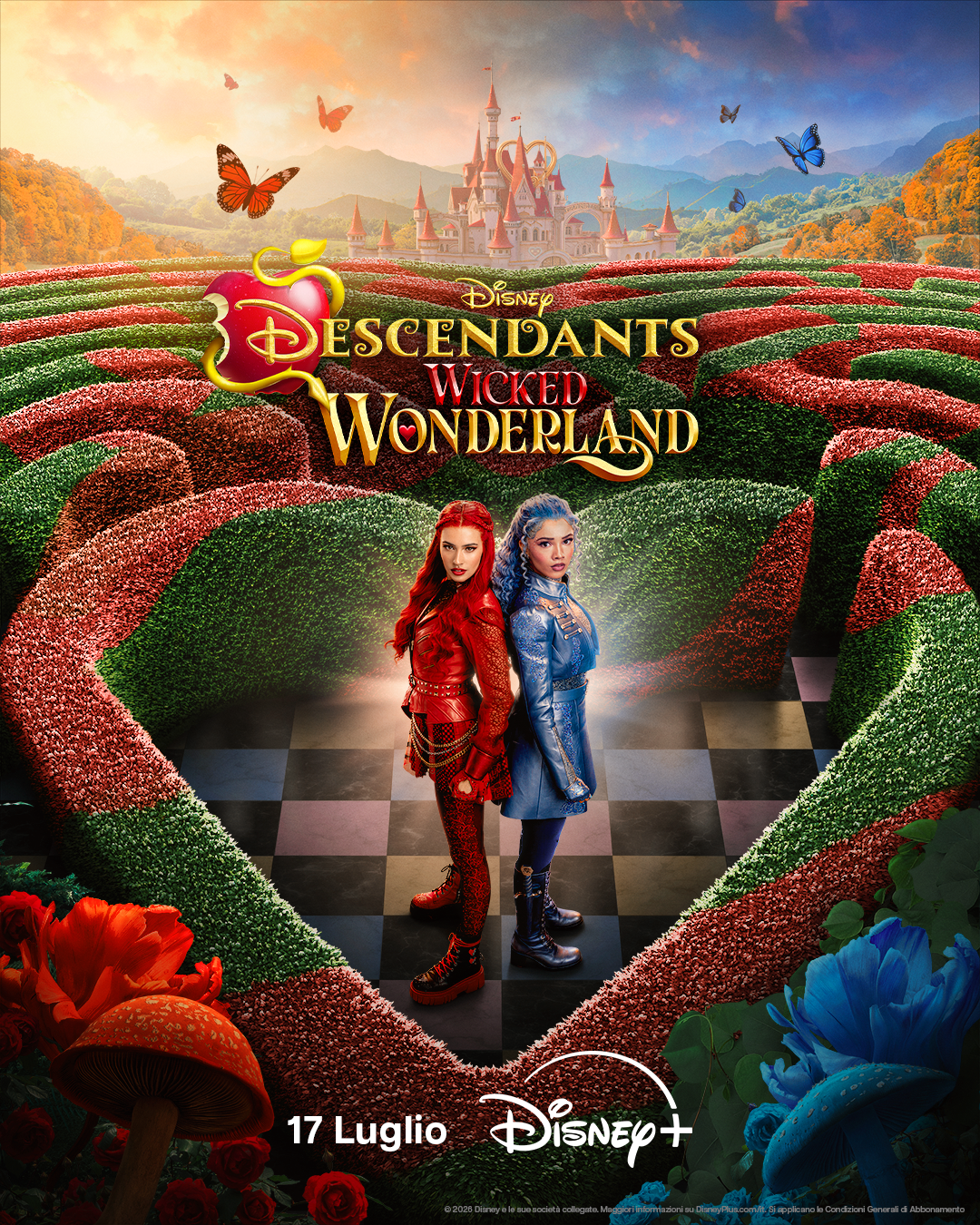 locandina descendants wicked wonderland