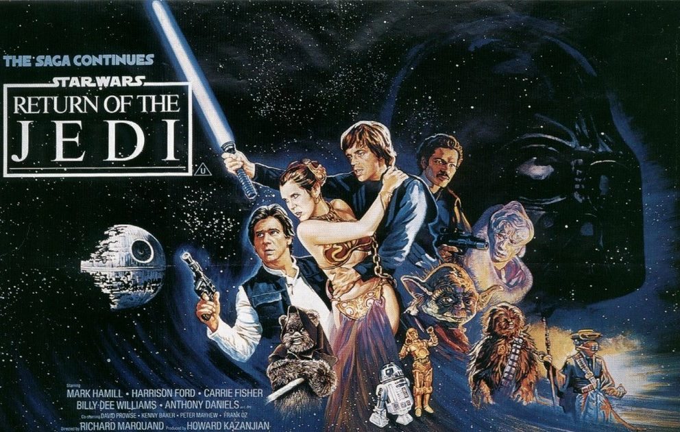 locandina il ritorno dello jedi storica