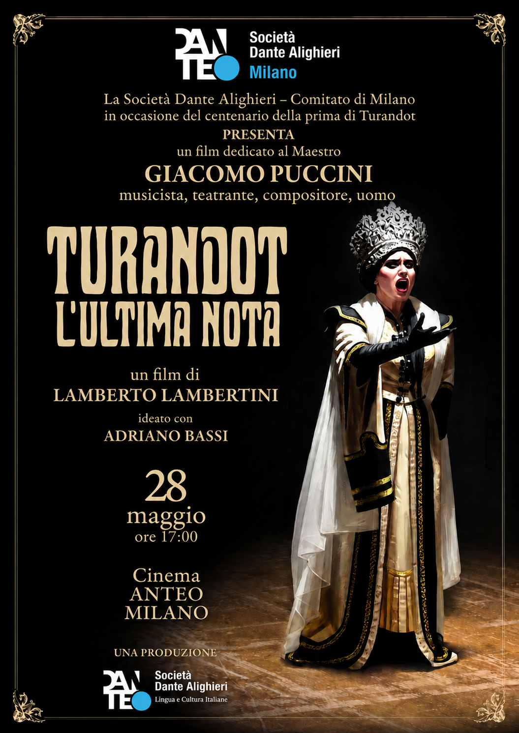 ColonneSonore.Net locandina turandot film milano