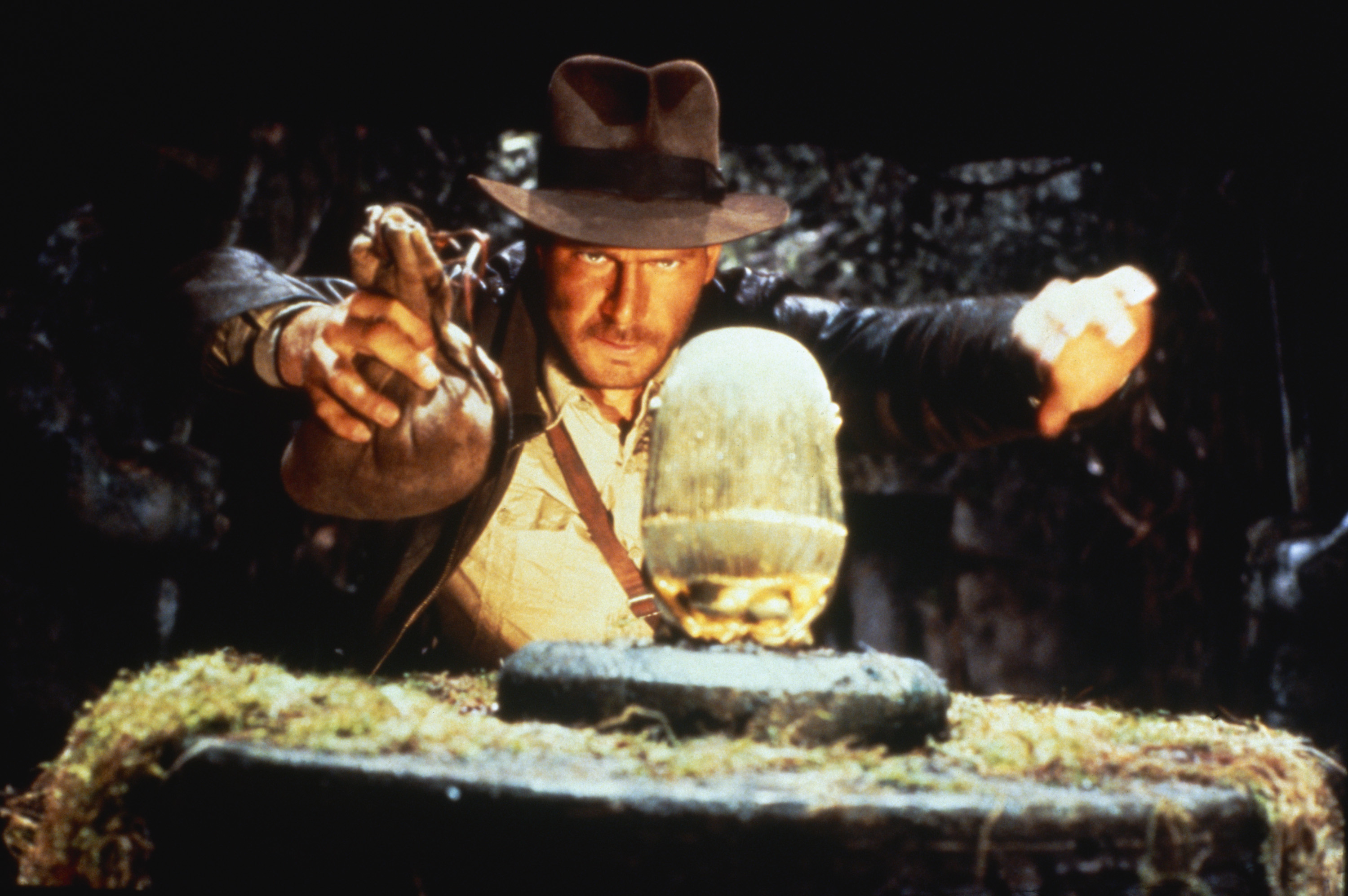 Harrison Ford nei panni di Indiana Jones
