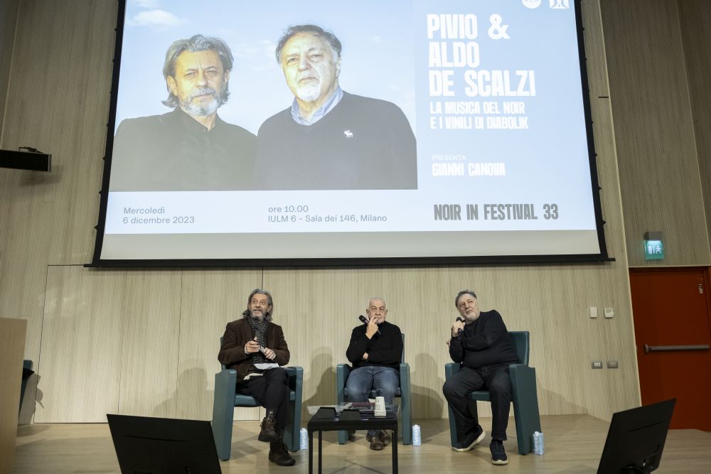 ColonneSonore.Net Pivio Gianni Canova e Aldo De Scalzi Noir in Festival Moris Puccio DSF7065 B