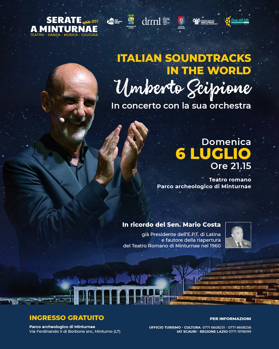 ColonneSonore.Net Umberto Scipione Locandina Minturno 06 07 25