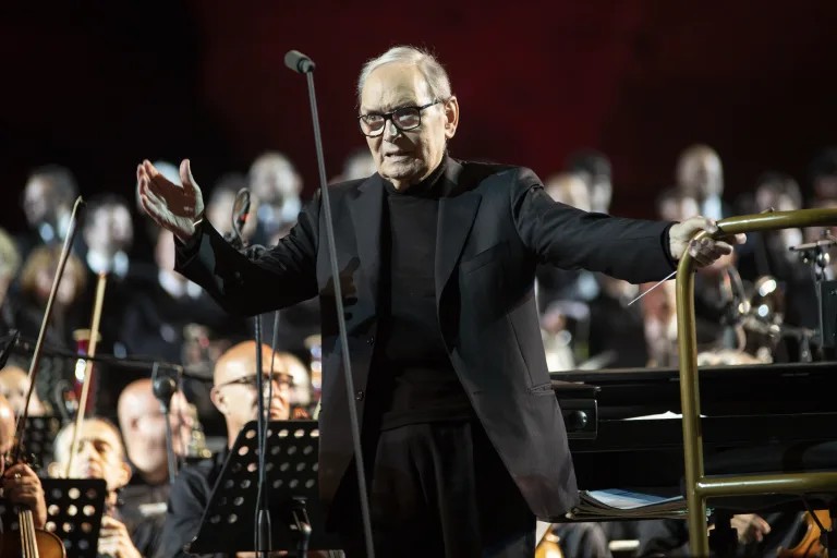 foto ennio morricone moma new york