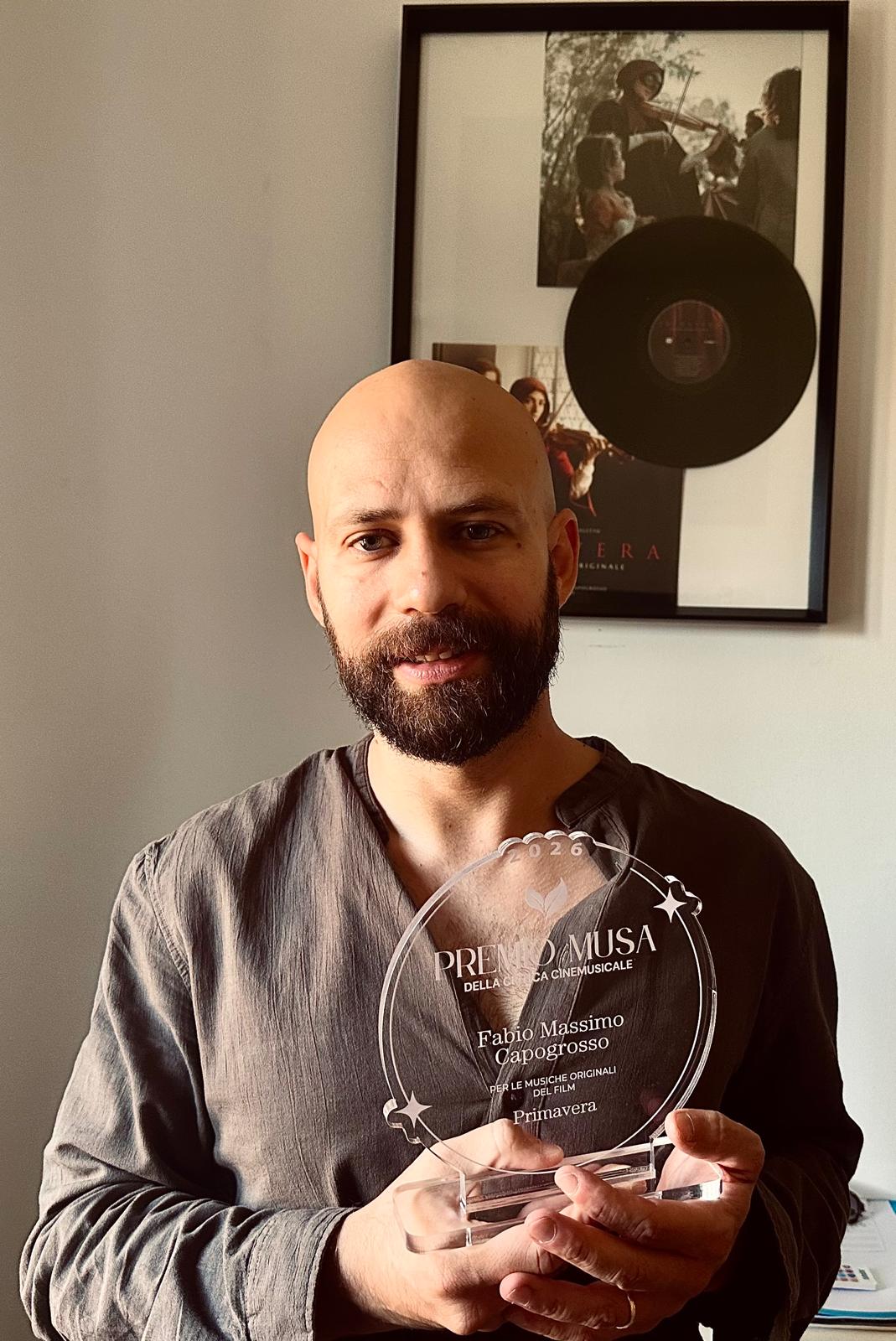 foto fabio massimo capogrosso premio musa 2026