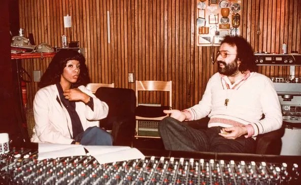 foto giorgio moroder donna summer studio