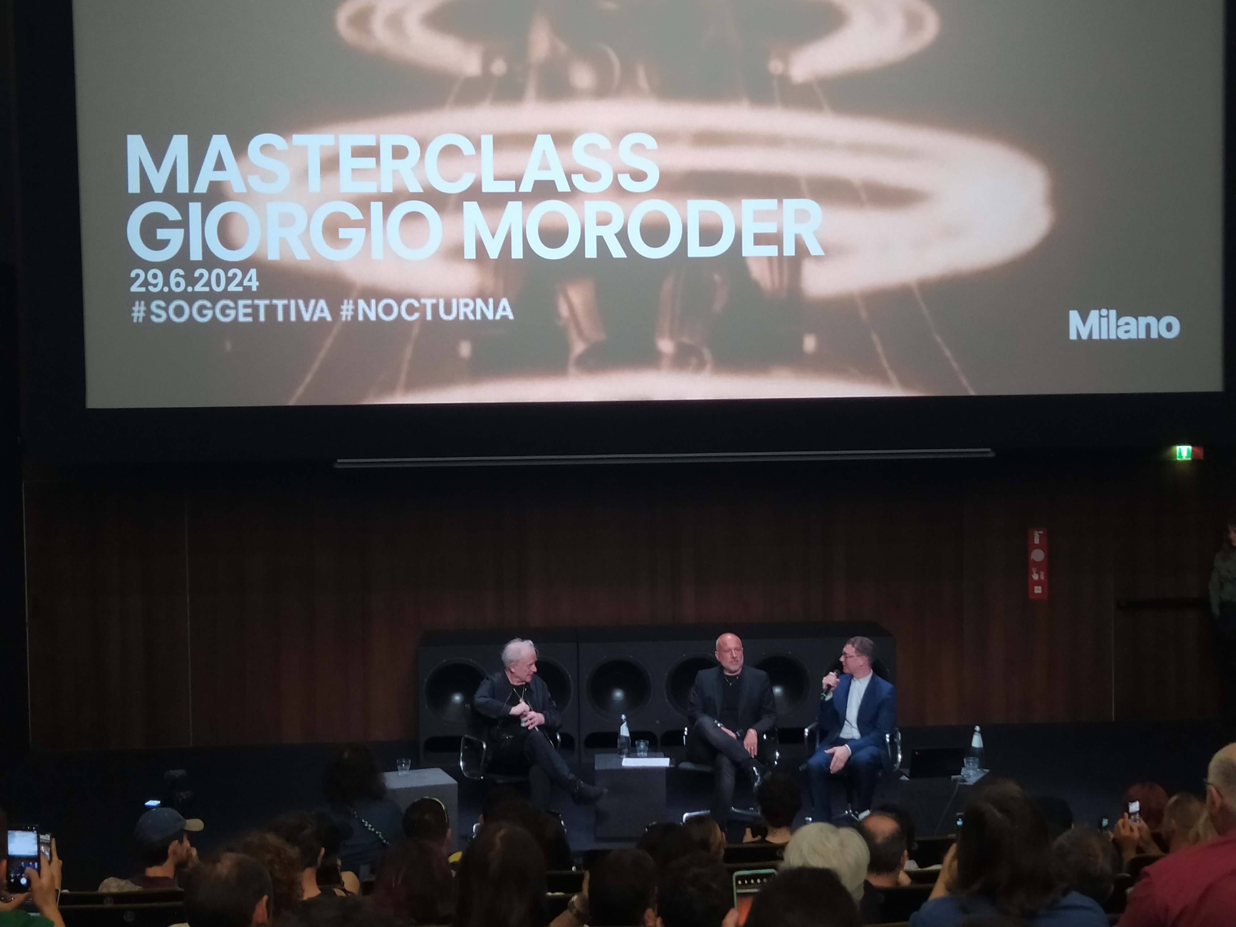 foto giorgio moroder masterclass milano 4