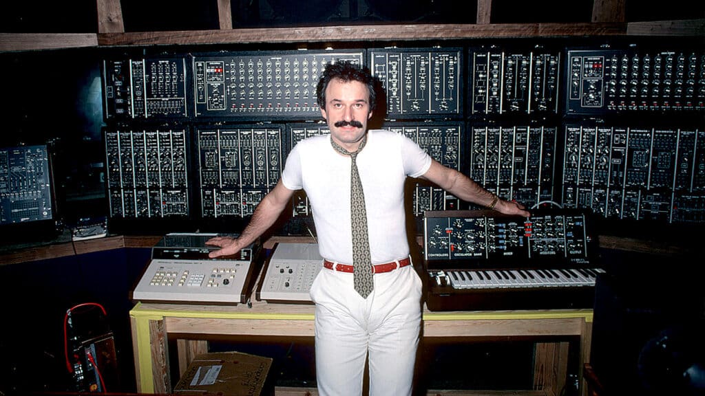 foto giorgio moroder synth