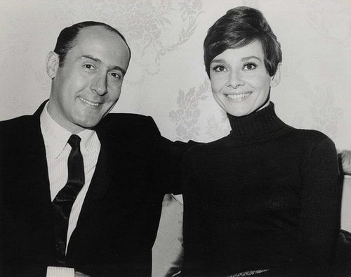 foto henry mancini audrey hepburn