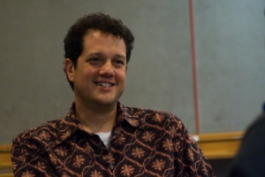 Il  compositore Michael Giacchino durante la nostra intervista
