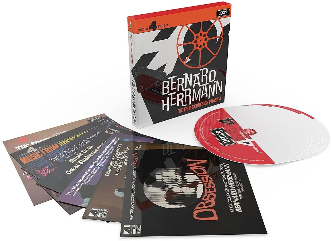 ColonneSonore.Net cover bernard herrmann film scores phase 4
