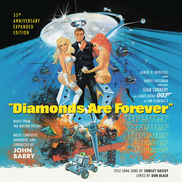 ColonneSonore.Net cover diamonds are forever 55th anniversary remastered expanded edition 2 cd