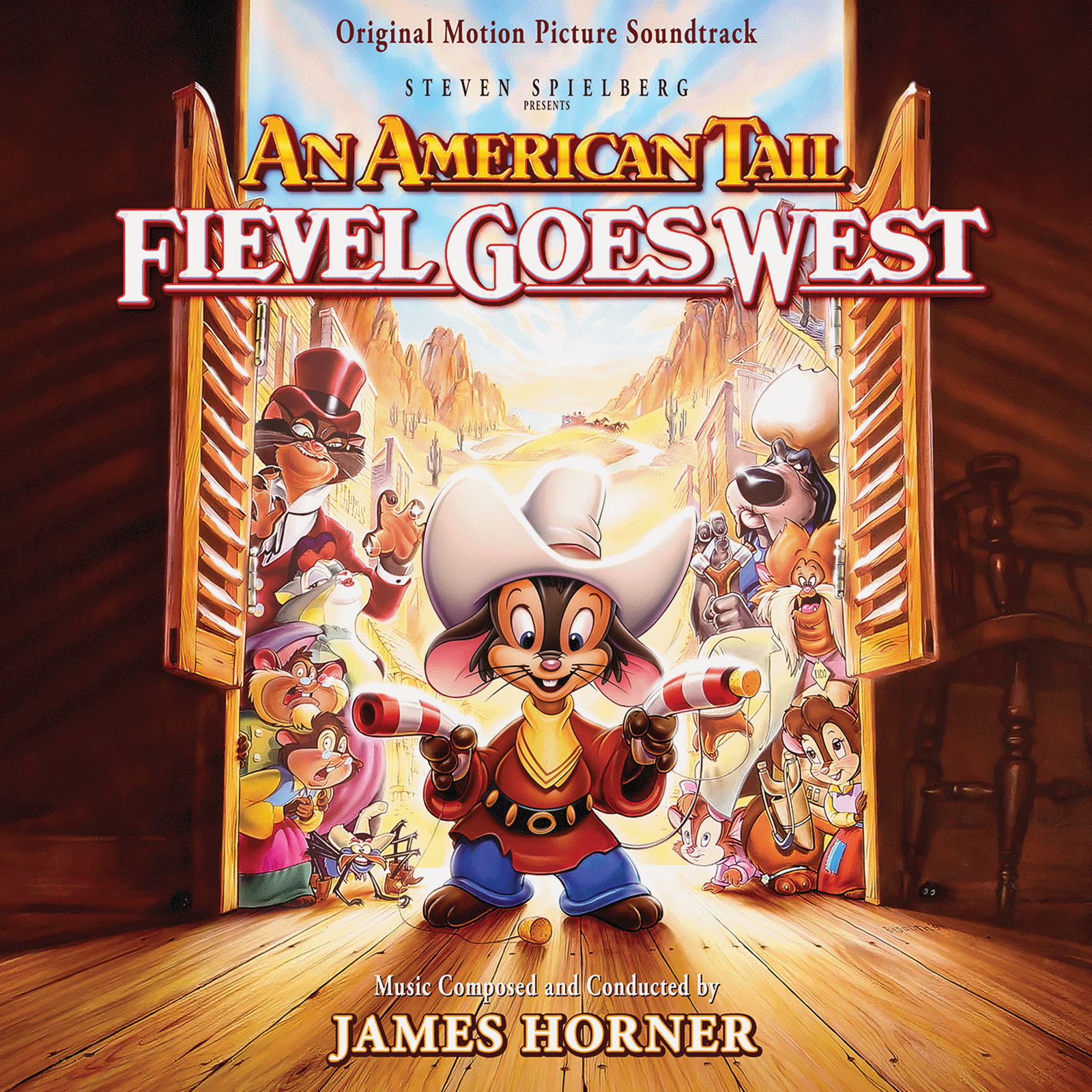 ColonneSonore.Net cover fievel conquista il west