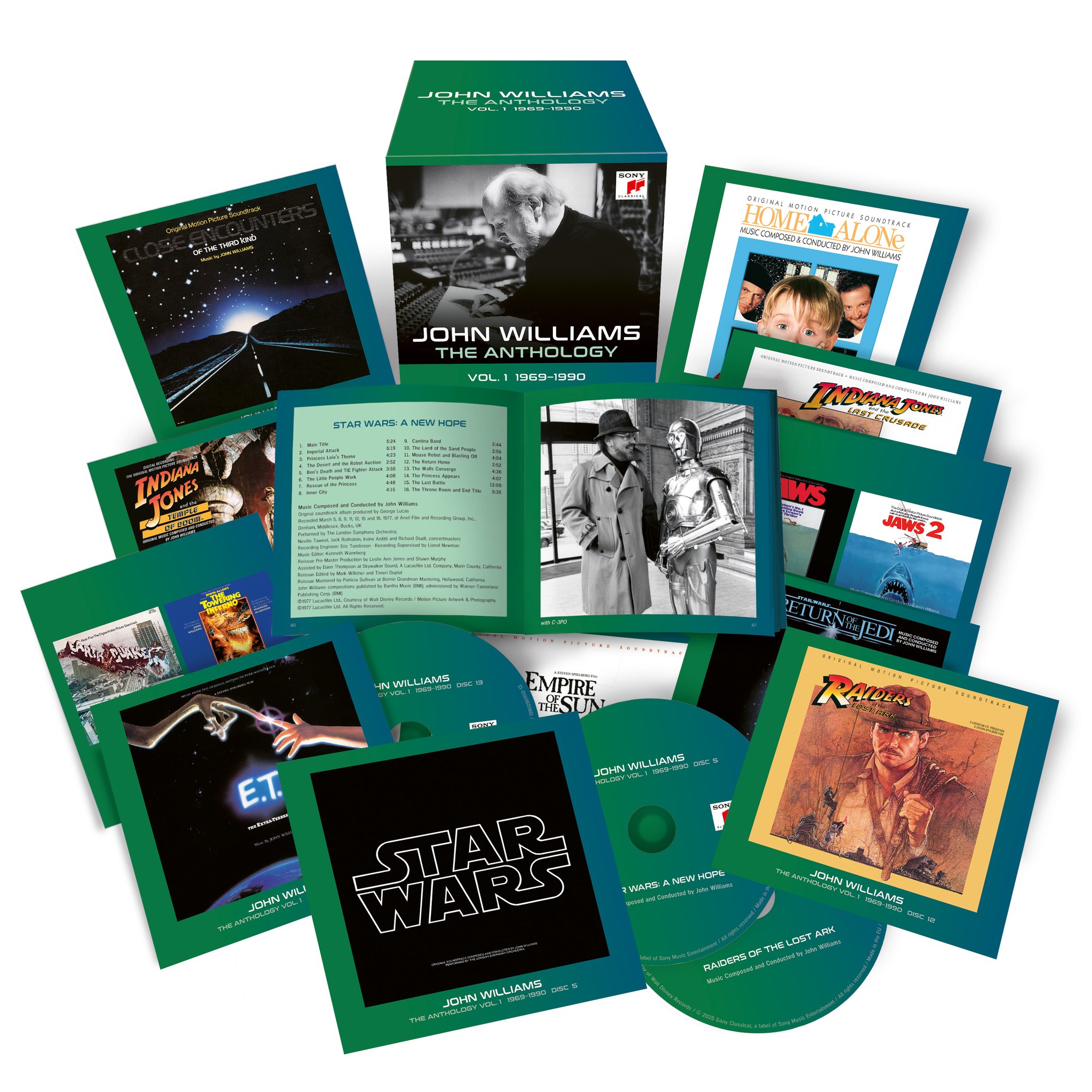 ColonneSonore.Net cover john williams anthology sonymasterworks